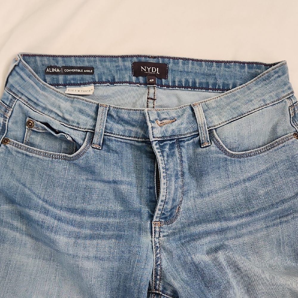 NYDJ Alina Light Blue Ankle Jeans